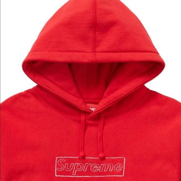 🔥Supreme KAWS Chalk Box Logo Hoodie🔥 - Picture 3 of 5